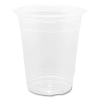 Karat® PET Plastic Cups, 92 mm Rim Diameter, 12 oz, Clear, 1,000/Carton Cold Drink Cups, Plastic - Office Ready