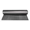 Crown Tuff-Spun Foot-Lover Diamond Surface Mat, Rectangular, 36 x 60, Black Anti Fatigue Mats - Office Ready