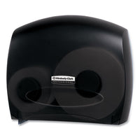 Kimberly-Clark Professional* JRT Jr. Escort® Jumbo Bathroom Tissue Dispenser, 13.33 x 5.75 x 16, Smoke JRT Jr. Roll, Single+ Toilet Paper Dispensers - Office Ready