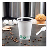 SOLO® Compostable Paper Hot Cups, ProPlanet Seal, 12 oz, White/Green, 50/Pack Hot Drink Cups, Paper - Office Ready