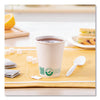 SOLO® Compostable Paper Hot Cups, ProPlanet Seal, 8 oz, White/Green, 50/Pack Hot Drink Cups, Paper - Office Ready