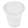 Karat® PET Lids, Fits 8 oz to 10 oz Cold Cups, No Hole Flat Lid, Clear, 1,000/Carton Cold Cup Lids - Office Ready