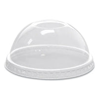 Karat® PET Lids, Fits 8 oz to 10 oz Cold Cups, Dome Lid, Clear, 1,000/Carton Cold Cup Dome Lids - Office Ready