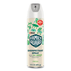 Family Guard™ Disinfectant Spray, Fresh Scent, 17.5 oz Aerosol Spray, 8/Carton