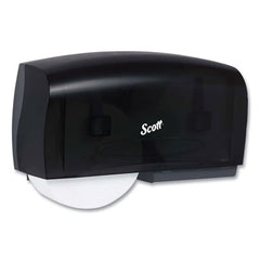 Scott® Essential™ Coreless Twin Jumbo Roll Tissue Dispenser, 20 x 6 x 11, Black