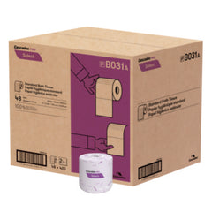 Cascades PRO Select® Standard Bath Tissue, 2-Ply, White, 4 x 3.25, 420 Sheets/Roll, 48 Rolls/Carton