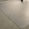 Floortex® Ecotex® Marlon BioPlus Rectangular Polycarbonate Chair Mat for Low/Medium Pile Carpets, Rectangular, 45 x 53, Clear Chair Mats - Office Ready