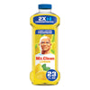 Mr. Clean® Multipurpose Cleaning Solution, Lemon, 23 oz Bottle, 9/Carton Multipurpose Cleaners - Office Ready