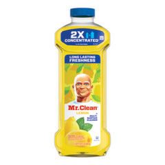 Mr. Clean® Multipurpose Cleaning Solution, Lemon, 23 oz Bottle, 9/Carton