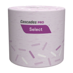 Cascades PRO Select® Standard Bath Tissue, 1-Ply, White, 1,000/Roll, 96 Rolls/Carton