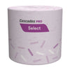 Cascades PRO Select® Standard Bath Tissue, 1-Ply, White, 1,000/Roll, 96 Rolls/Carton Regular Roll Bath Tissues - Office Ready