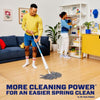 Mr. Clean® Multipurpose Cleaning Solution with Febreze®, Meadows and Rain, 64 oz Bottle, 4/Carton Multipurpose Cleaners - Office Ready