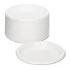 Tablemate® Plastic Dinnerware, Plates, 9" dia, White, 500/Carton Dinnerware-Plate, Plastic - Office Ready