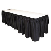 Tablemate® Table Set® Linen-Like Table Skirting, Polyester, 29