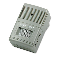 Tatco Visitor Arrival/Departure Chime, Battery Operated, 2.75w x 2d x 4.25h, Gray