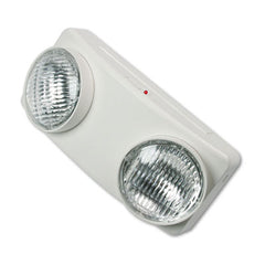 Tatco Twin Beam Emergency Lighting Unit, 12.75w x 4d x 5.5"h, White