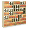 Tennsco Snap-Together Closed Starter Unit, 36w x 12d x 76h, Sand File Shelving, Stationary - Office Ready