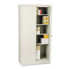 Tennsco 72" High Standard Cabinet, 36w x 18d x 72h, Light Gray Office & All-Purpose Storage Cabinets - Office Ready