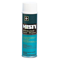 Misty® Disinfectant Foam Cleaner, Fresh Scent, 19 oz Aerosol Spray, 12/Carton Disinfectants/Cleaners - Office Ready