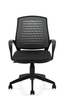 Offices to Go - Mesh Back Managers Chair - OTG10902B Seating-Task Chair - Office Ready
