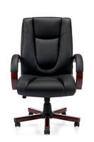 Offices to Go - Luxhide Executive Chair - OTG11300B Seating-Executive Chair - Office Ready