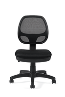 Offices to Go - Mesh Back Task Chair - Armless - OTG11642B Seating-Task Chair - Office Ready