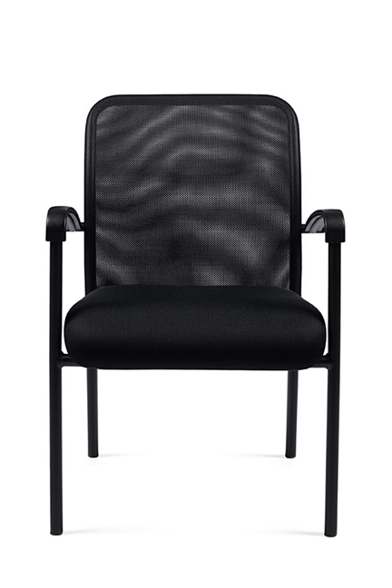 Offices to Go - Mesh Back Guest Chair - OTG11760B Seating-Guest Chair - Office Ready