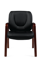 Offices to Go - Luxhide Guest Chair - OTG11770B