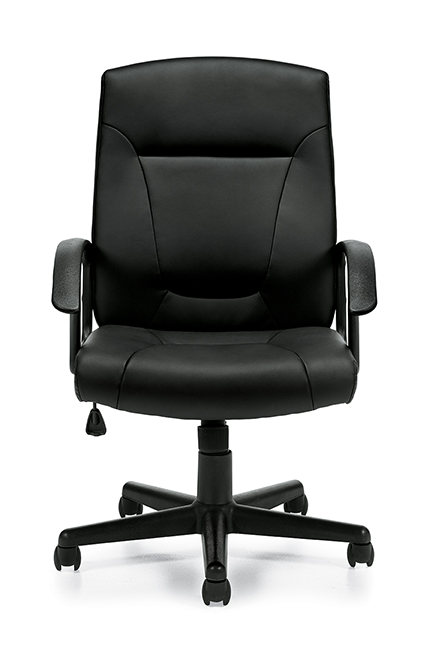 Offices to Go - Luxhide Tilter Chair - OTG11776B Seating-Task Chair - Office Ready