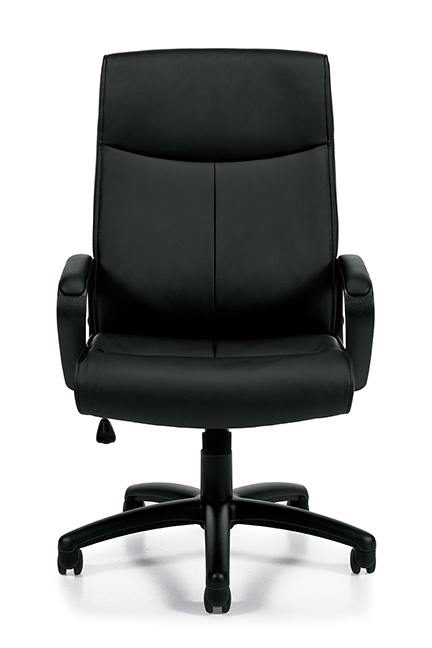 Offices to Go - Luxhide Managers Chair - OTG11782B Seating-Task Chair - Office Ready