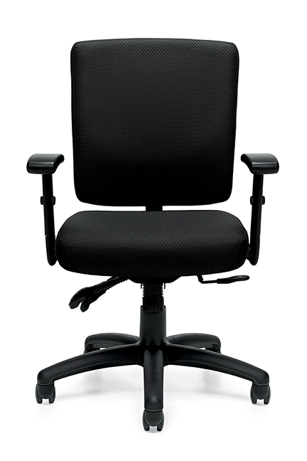 Offices to Go - Multi-Function Chair with Arms - OTG11950B Seating-Task Chair - Office Ready