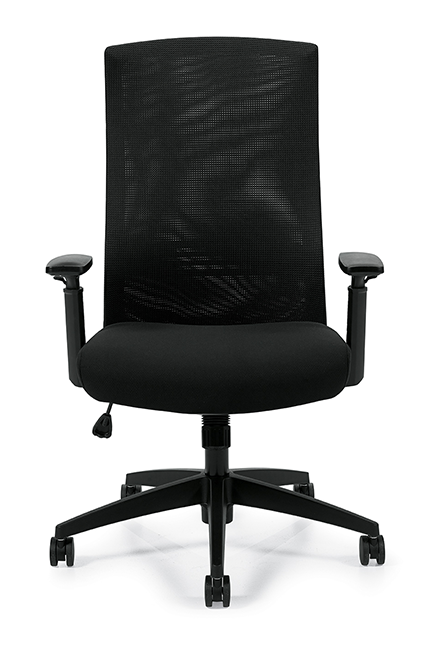 Offices to Go - Mesh Back Executive  Chair - OTG11980B Seating-Executive Chair - Office Ready