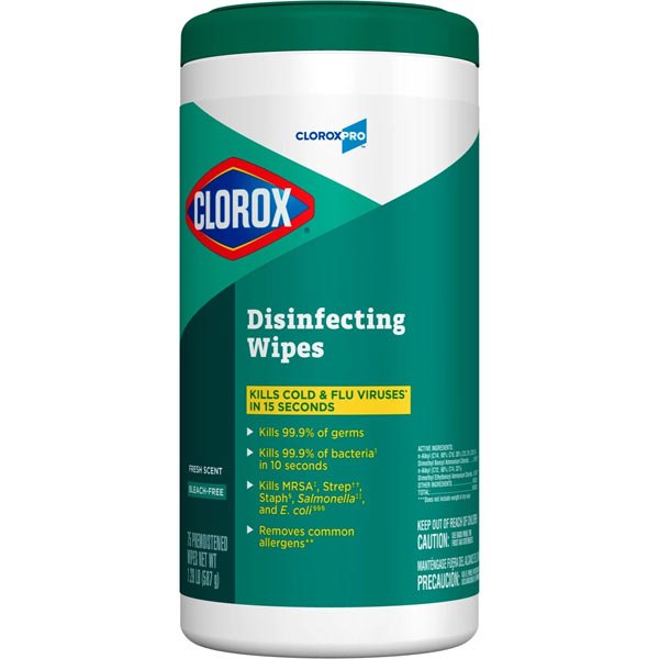Clorox Pro Disinfecting Wipes 6 Pack  - Office Ready