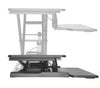 Element Flexus 2 Sit-Stand Workstation, Black Sit Stand Workstations - Office Ready