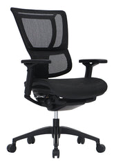 Eurotech iOO Mid Back Mesh Chair - Black