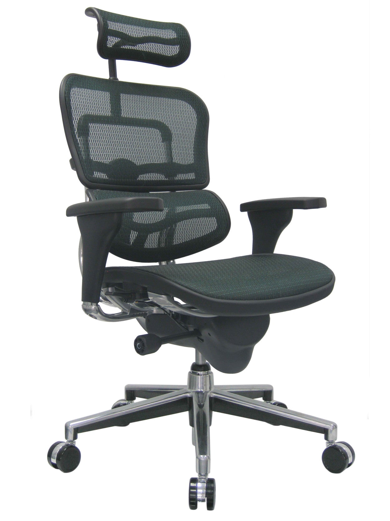 Eurotech Ergohuman High Back Mesh Chair - Green Seating-Ergonomic Chair - Office Ready