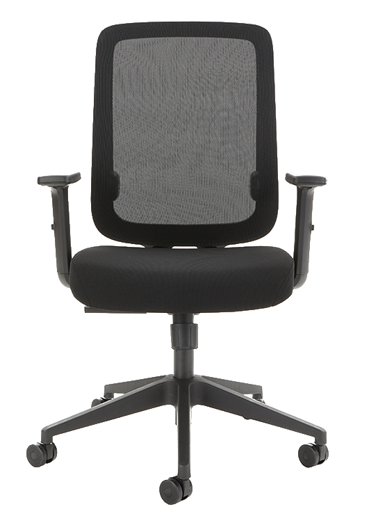 CHAIR, TASK, ANTI- MICROBIAL, BLK  - Office Ready