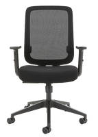 CHAIR, TASK, ANTI- MICROBIAL, BLK  - Office Ready